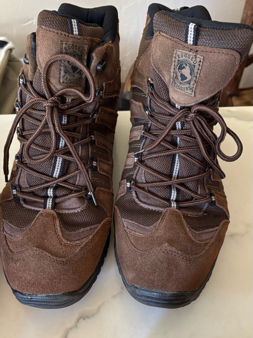 Rugged Exposure men size 13 like new add your own in sole